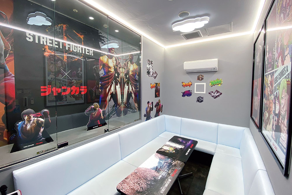 STREET FIGHTER６コラボルームのイメージ