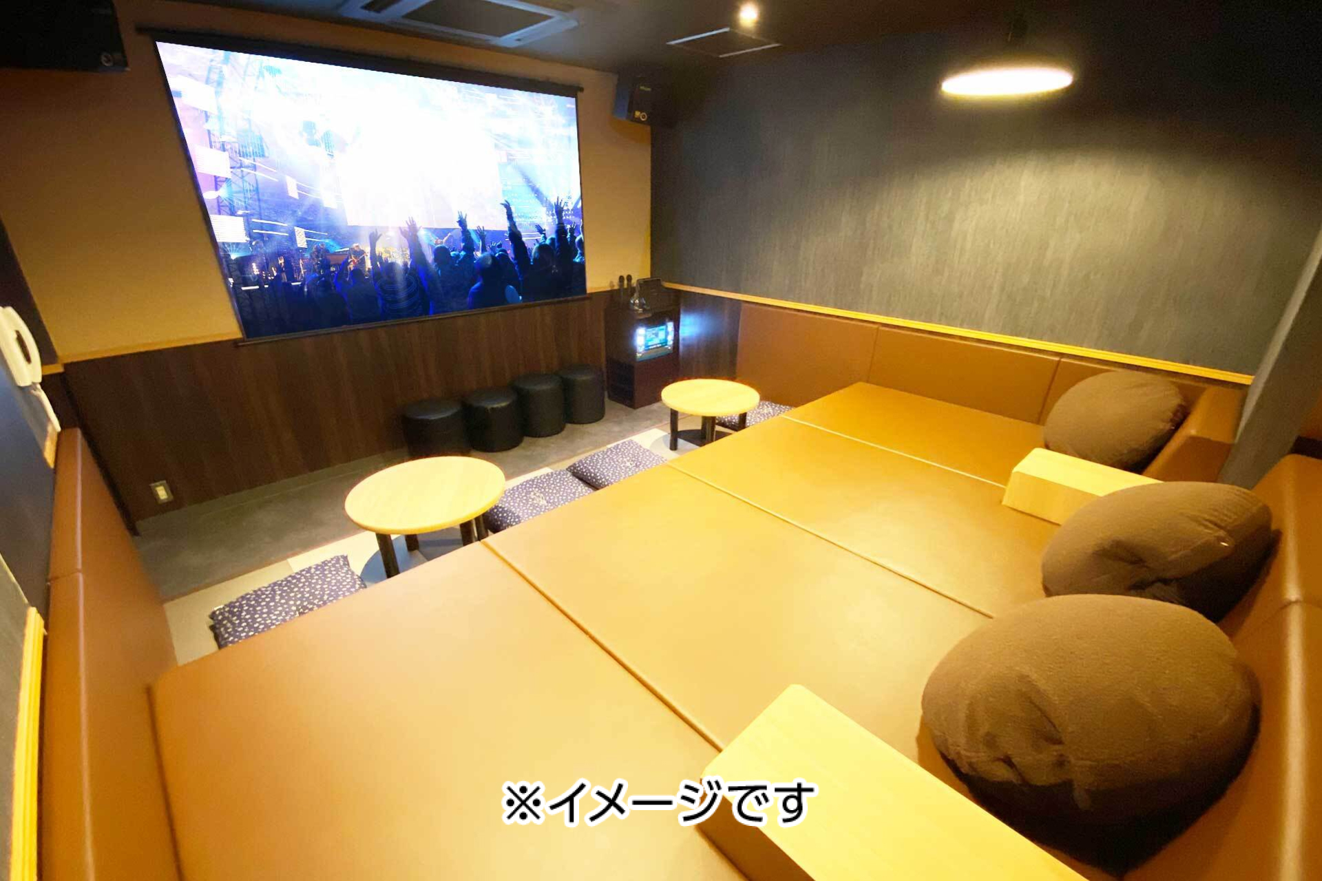 朝までみんなで寝ころべルーム（ミラーリング設置）