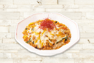 チーズビビンバ炒飯